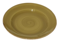 Swirl Olive Teller flach, 20.5 cm Ø  _1