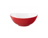 Meran & More, Schale oval, rot, 18 cl, 16 x12 cm, H: 4.5 cm