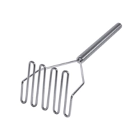 Kartoffelstampfer, 15 x 13 cm, L: 62 cm 18/10 