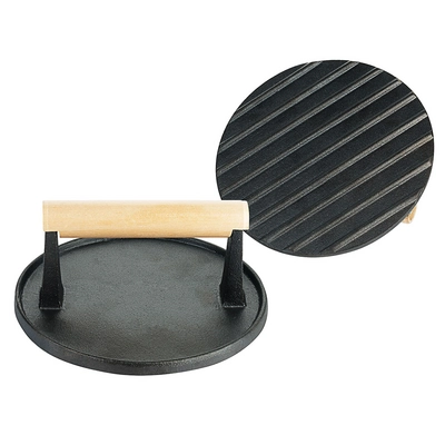Grillpresse aus Gusseisen, Ø 17.5 cm _1