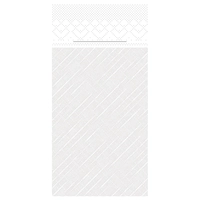 Pochettes de couverts Basic, 40x40, blanc 