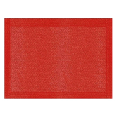 Sets de table hulu Soft 30 x 40 cm, rouge, papier Airlaid_1