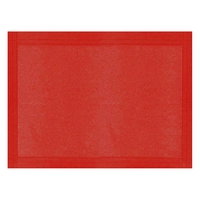 Sets de table hulu Soft 30 x 40 cm, rouge, papier Airlaid