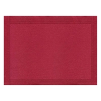 Sets de table hulu Soft 30 x 40 cm, bordeaux, papier Airlaid