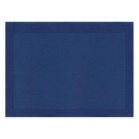 Sets de table hulu Soft 30 x 40 cm, bleu foncé, papier Airlaid