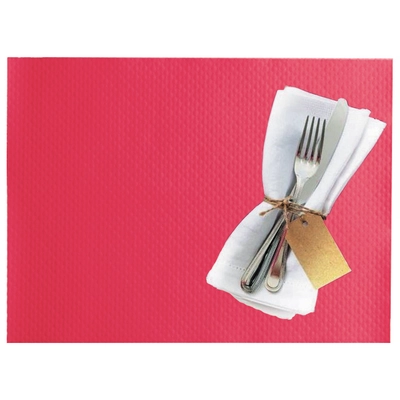 Sets de table, papiers à plats, magenta, 47x32.5cm _2