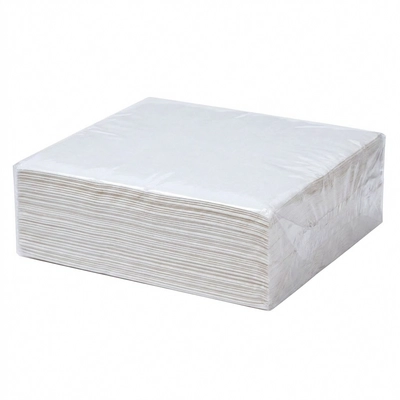 Dinnertex Lite Servietten 1/4, 50er Pack,  40x40 cm, weiss_1