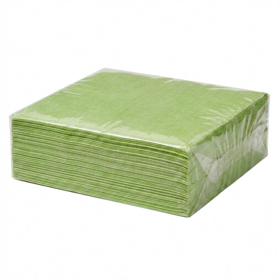 Dinnertex Lite Servietten 1/4, 50er Pack,  40x40 cm, grün_1