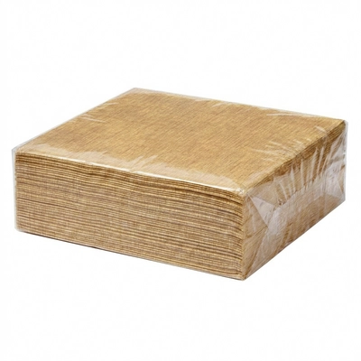 Dinnertex Lite Servietten 1/4, 50er Pack,  40x40 cm, cacao_1