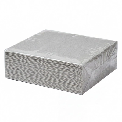 Dinnertex Lite Servietten 1/4, 50er Pack,  40x40 cm, hellgrau_1