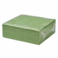 Dinnertex Dots Servietten 1/4, 50er Pack,  40x40 cm, grün