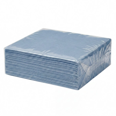 Dinnertex Dots Servietten 1/4, 50er Pack,  40x40 cm, blau_1