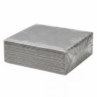 Dinnertex Dots Servietten 1/4, 50er Pack,  40x40 cm, dunkelgrau