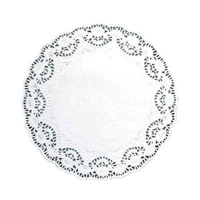 Dessous de papier en dentelles, Ø 27 cm _1
