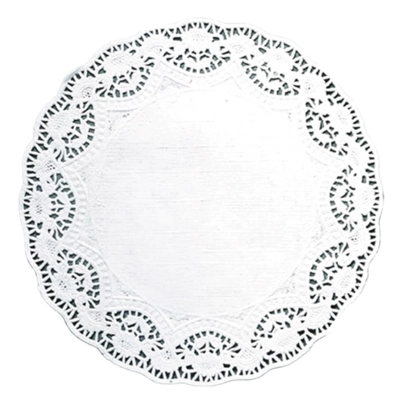 Dessous de papier en dentelles, Ø 32 cm _1