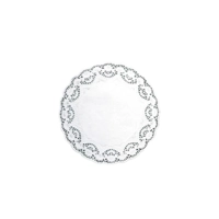 Dessous broderie, blanc, Ø 11 cm 