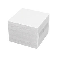 Apéro serviettes, 24x24cm, 2 couches, blanc 