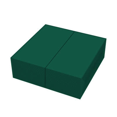 Dinner Servietten, 40x40cm, 1/8, grün, 3-lagig_1