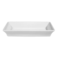 Buffet-Gourmet Schale rechteckig, 20x10cm, H: 4cm 
