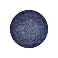 Life Molecule Denim Blue, Coupeteller, Ø 28 cm H: 2.4 cm_1