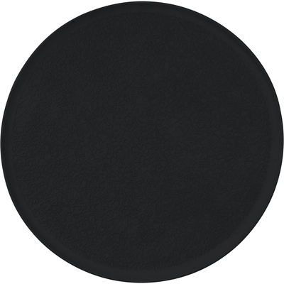 Nori Platte rund, schwarz, Ø 37.5cm Bisquitporzellan Vollrelief_1