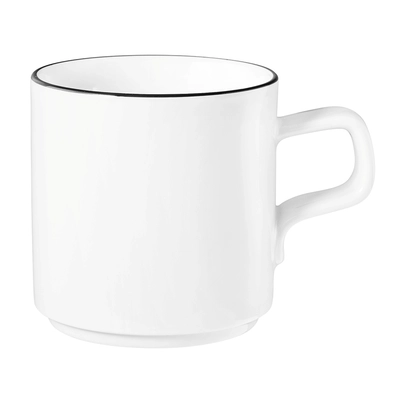 Good Mood Black, Mug mit Henkel, 28 cl, H: 8cm Ø_1