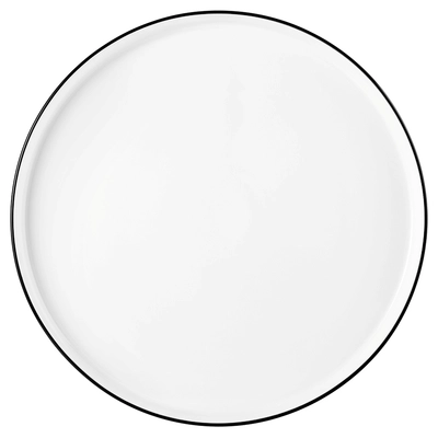 Good Mood Black Assiette plate, 30 cm Ø _1