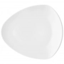 Coffe-e-Motion Assiette plate triangulaire, 33.5cm 