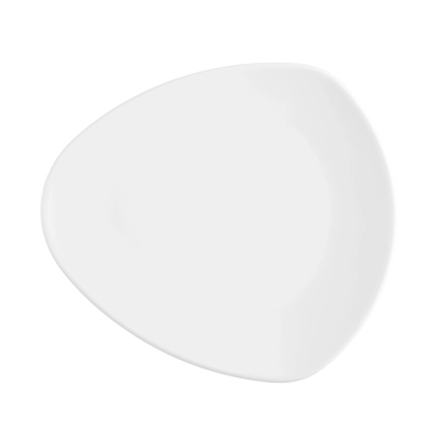 Coffe-e-Motion Assiette plate triangulaire, 22 cm _1