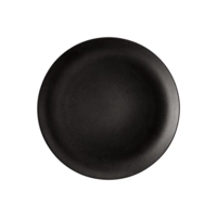 Velvet Black Assiette creuse plate, 27.5 cm Ø 