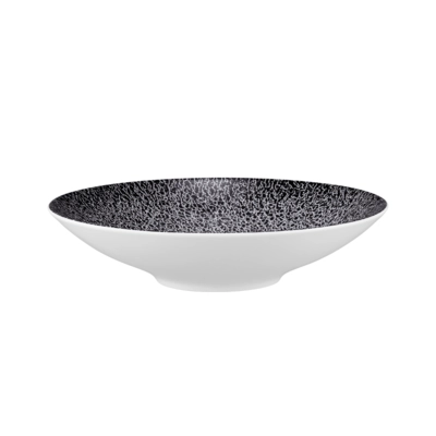 Life Molecule Black, Assiette coupe, 23 cm Ø H: 5.3 cm, creuse_2