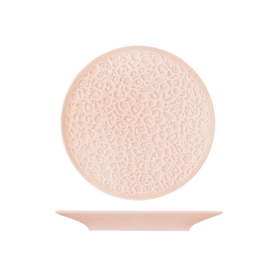 Nori Assiette plate, rose, Ø16.5 cm,relief complet _1