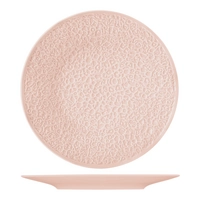 Nori Assiette plate, rose, Ø 28 cm, relief complet 
