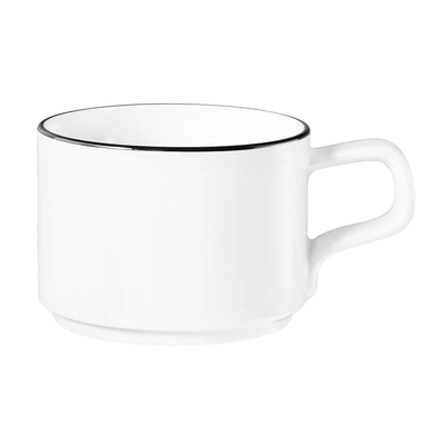 Good Mood Black, Kaffee Obertasse, 18 cl Ø 7.8 cm_1