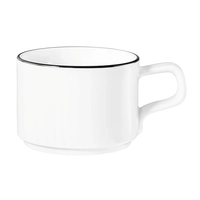 Good Mood Black, Kaffee Obertasse, 18 cl Ø 7.8 cm
