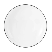 Good Mood Black Assiette coupe creuse, Ø 26 cm, H: 6.7 cm 