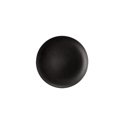 Velvet Black Assiette creuse plate, Ø 17.5 cm _1