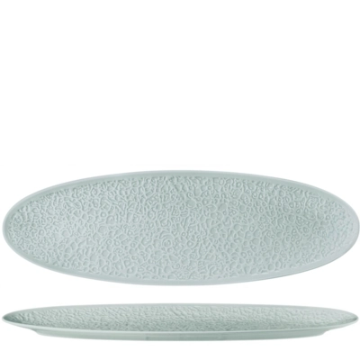 Nori Platte Coupe, arktisblau, 44 x 14 cm Vollrelief_1