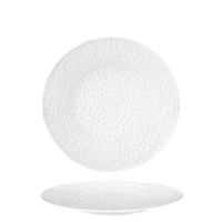 Nori Assiette plate blanche, Ø 21 cm, avec relief complet