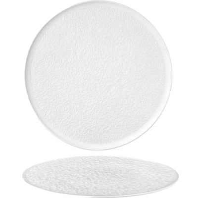 Nori Platte weiss matt Ø 37.8 cm Bisquitporzellan, Vollrelief_1