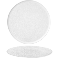 Nori Platte weiss matt Ø 37.8 cm Bisquitporzellan, Vollrelief