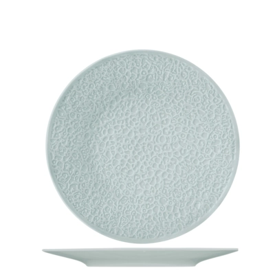 Nori Teller flach, arktisblau, Ø 21.5 cm, Vollrelief_1