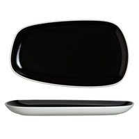 Plateau Nyx Black Nordic, Ø 34 cm 