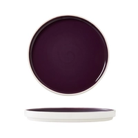 Assiette Nyx Damson empilable, Ø 20,25 cm 