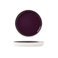 Assiette Nyx Damson empilable, Ø 16,5 cm 