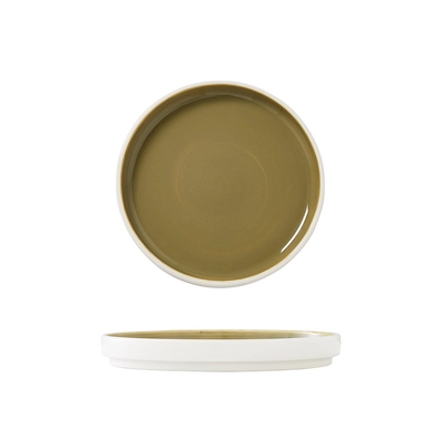 Assiette Nyx Olive empilable, Ø 16,5 cm _1
