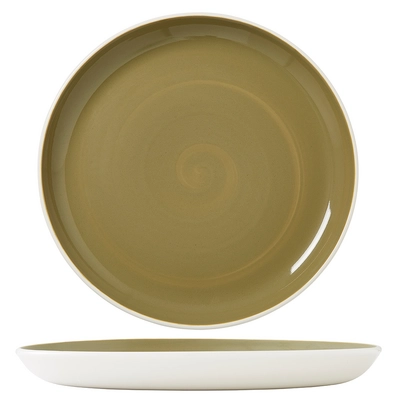 Assiette creuse Nyx Olive, Ø 28 cm _1