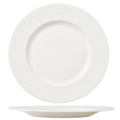 Morella Gourmet Teller flachm mit Fahne, Ø 28.5 cm _1