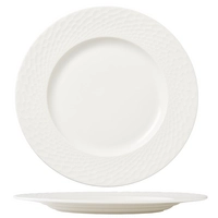 Morella Gourmet Teller flachm mit Fahne, Ø 28.5 cm 