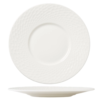 Morella Gourmet Teller flach mittelgrosse Fahne,  Ø 28.5 cm_1